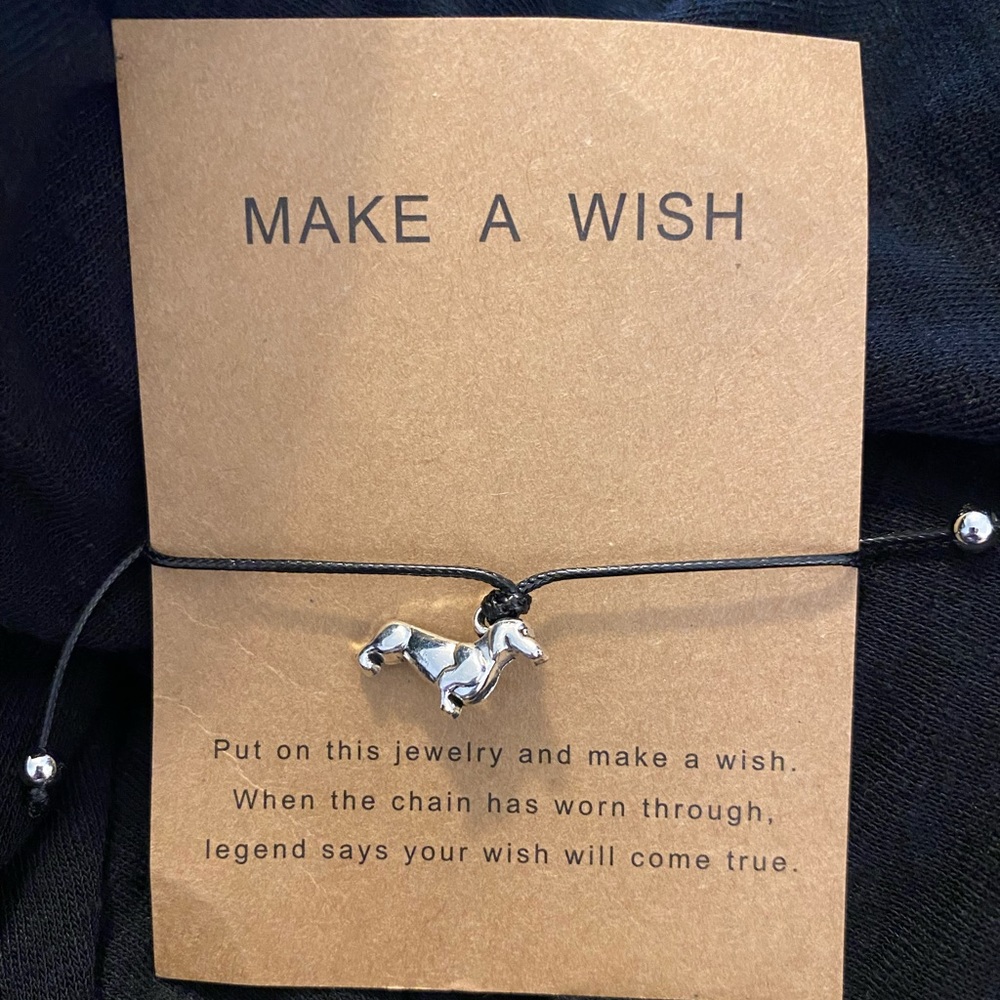 Dachshund adjustable bracelet